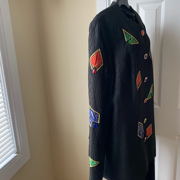 Givenchy 2 piece black suit with embellishments. - Picture 5 of 5